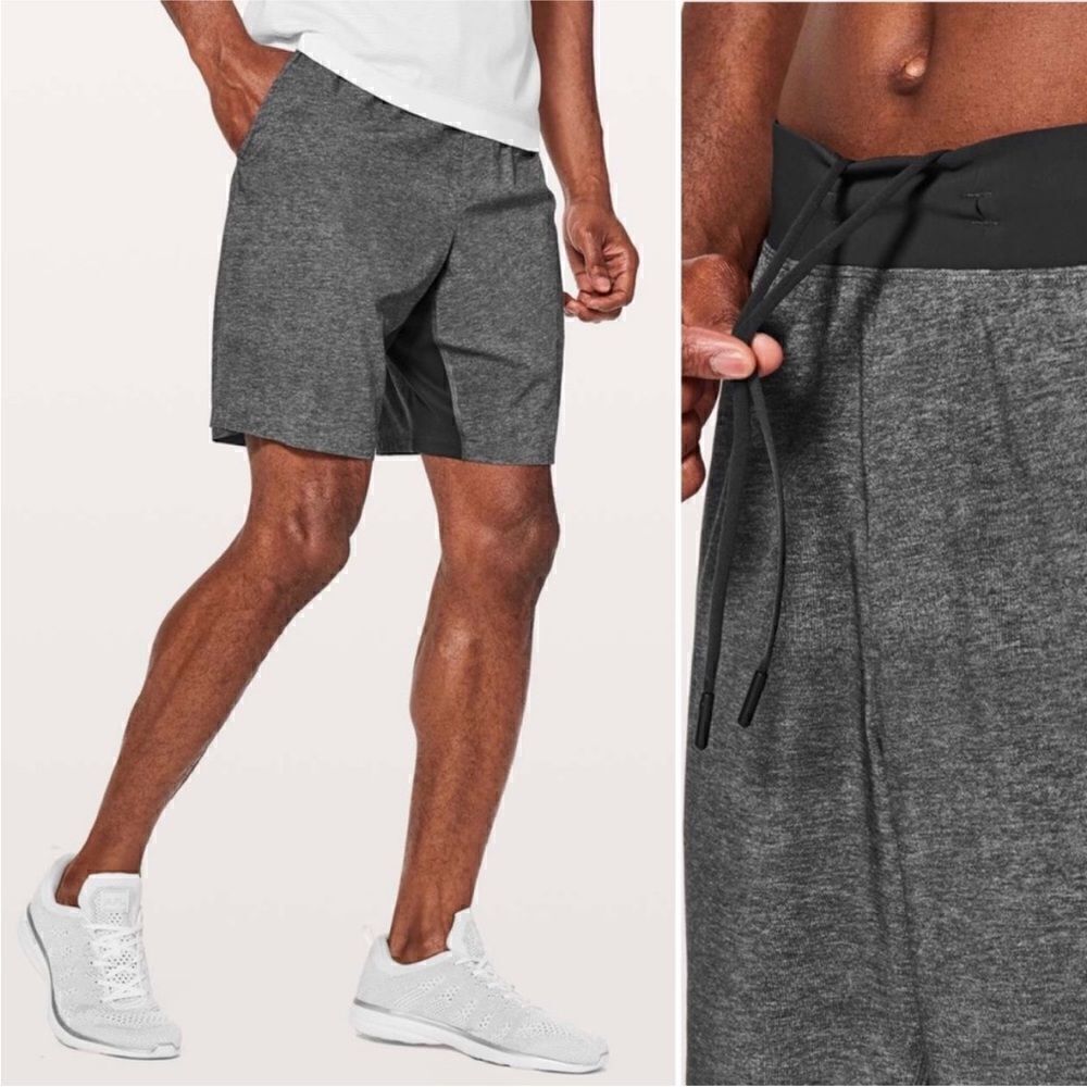 Lululemon T.H.E. Short Men's Small 9" Black Lightweight Performance Active